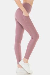 Leggings Depot High Waist Wide Waistband Leggings for Active Lifestyle